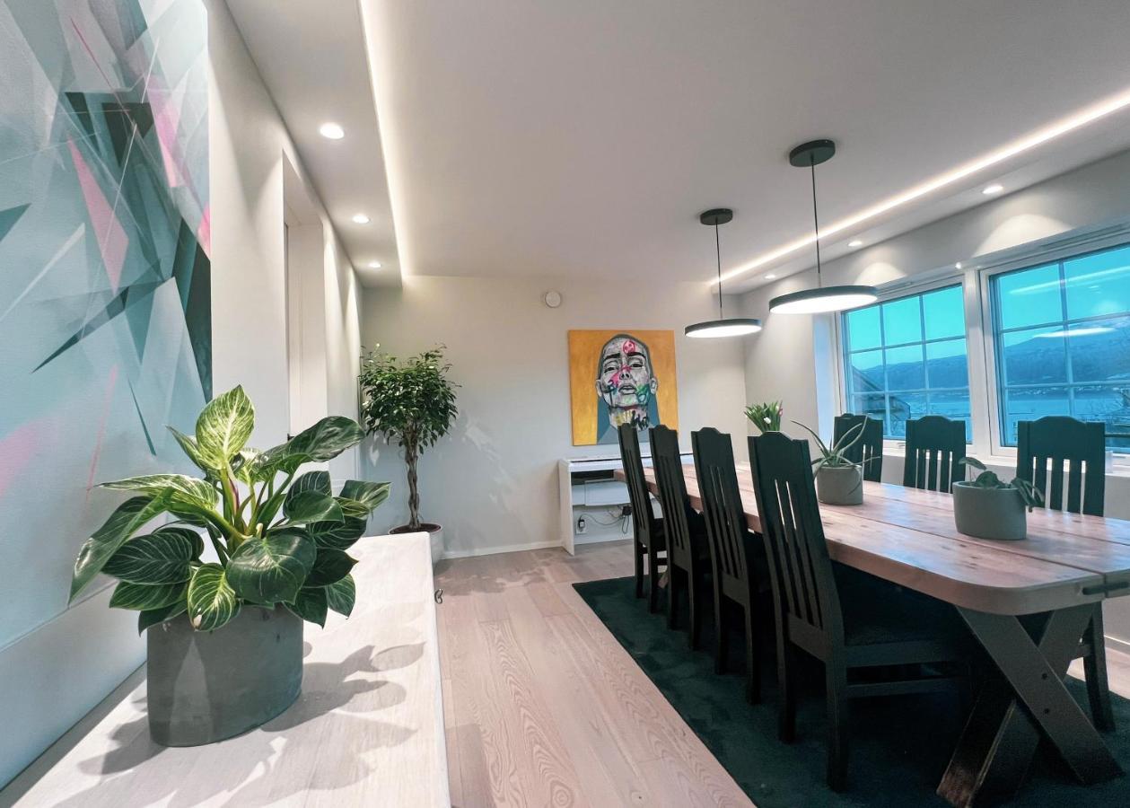 Penthouse Apartment With Amazing View. 트롬쇠 외부 사진