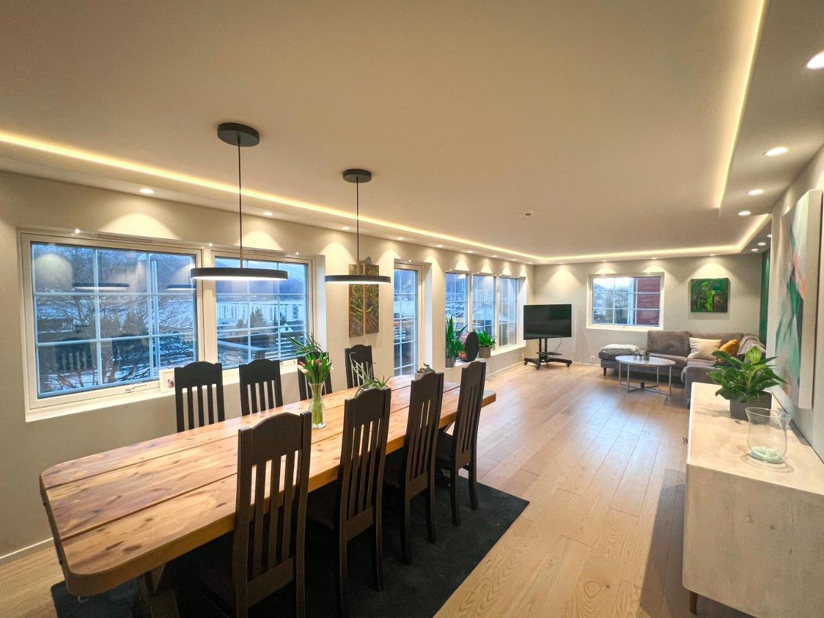Penthouse Apartment With Amazing View. 트롬쇠 외부 사진